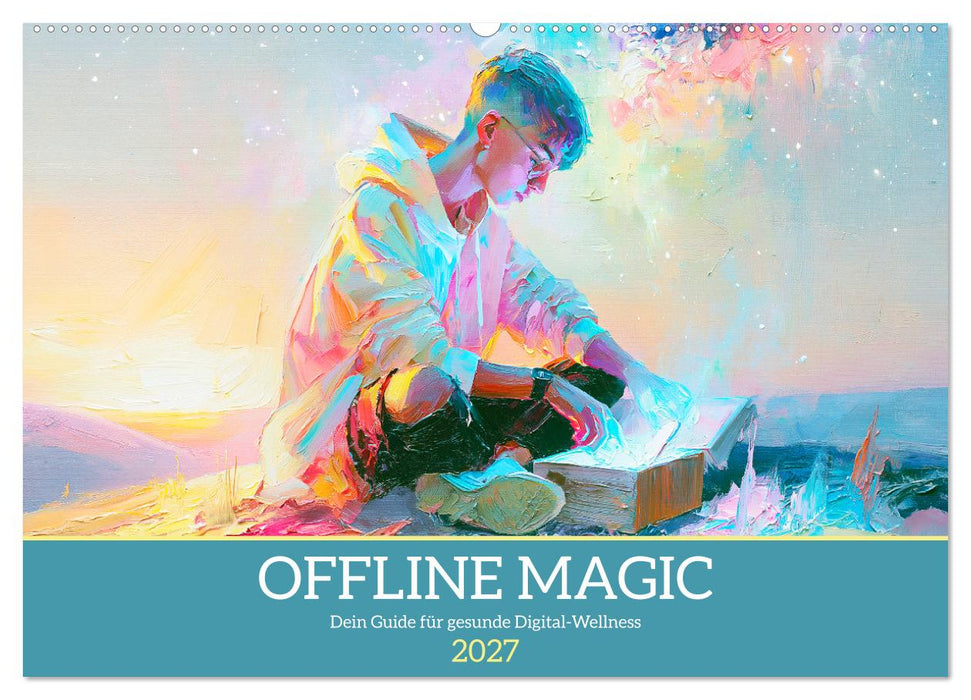 Offline Magic. Dein Guide für gesunde Digital-Wellness (CALVENDO Wandkalender 2027)