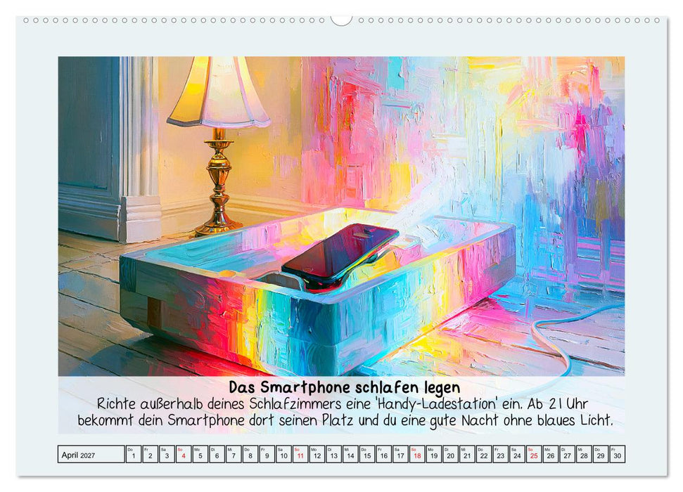 Offline Magic. Dein Guide für gesunde Digital-Wellness (CALVENDO Wandkalender 2027)