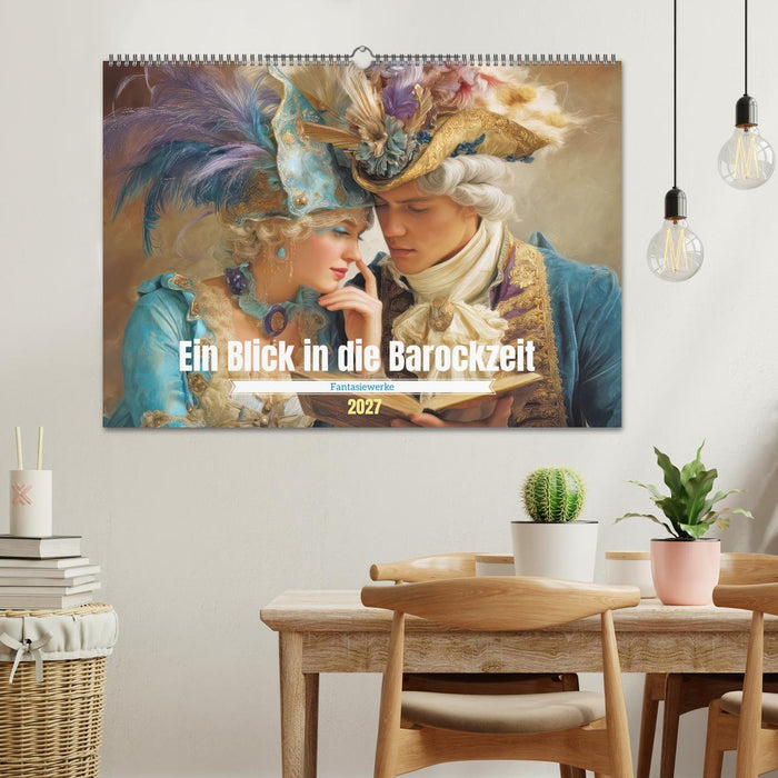 Ein Blick in die Barockzeit - Fantasiewerke (CALVENDO Wandkalender 2027)