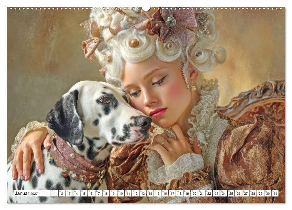 Ein Blick in die Barockzeit - Fantasiewerke (CALVENDO Wandkalender 2027)