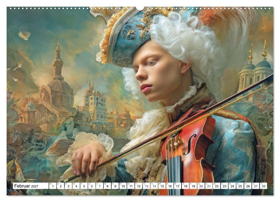 Ein Blick in die Barockzeit - Fantasiewerke (CALVENDO Wandkalender 2027)