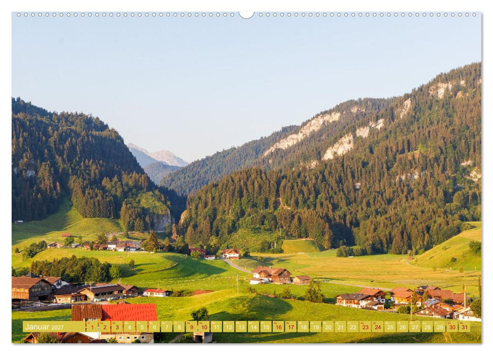 Facetten des Allgäus. Landschaften und Orte zum Verlieben (CALVENDO Wandkalender 2027)