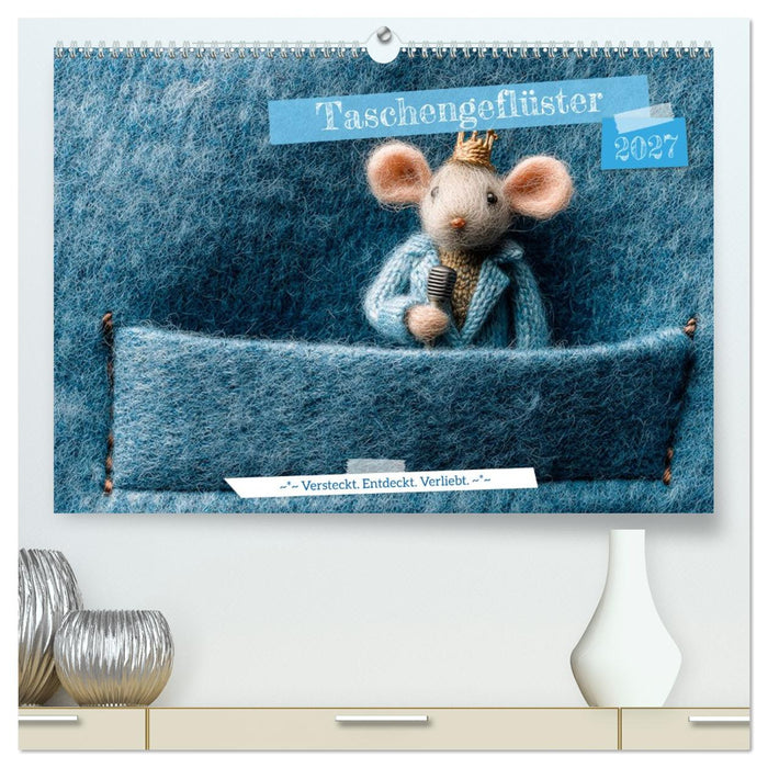 Taschengeflüster (CALVENDO Premium Wandkalender 2027)
