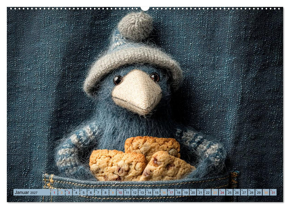 Taschengeflüster (CALVENDO Premium Wandkalender 2027)