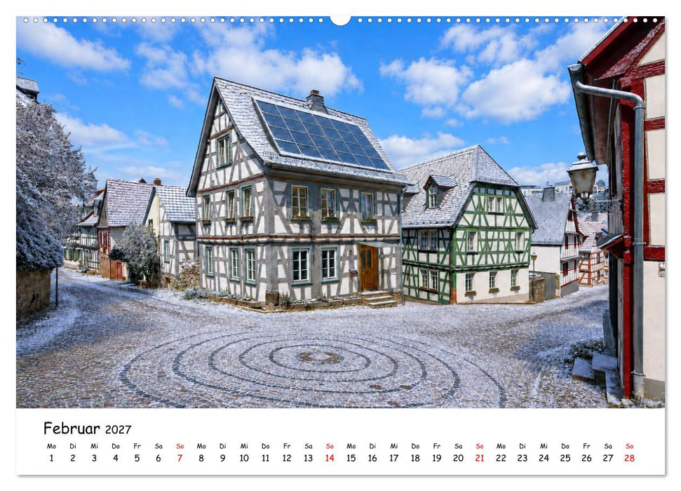 Idstein und seine Fachwerkhäuser (CALVENDO Wandkalender 2027)