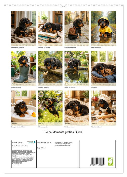 Kleine Momente großes Glück (CALVENDO Premium Wandkalender 2027)