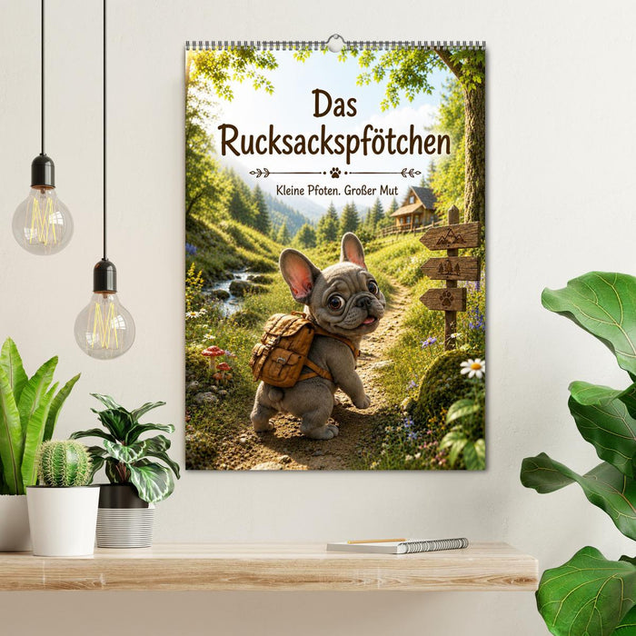 Das Rucksackpfötchen (CALVENDO Wandkalender 2027)