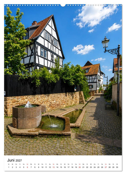 Seligenstadt Idylle am Main (CALVENDO Premium Wandkalender 2027)