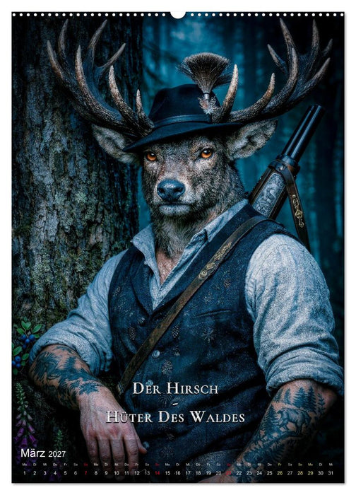 Das Verborgene Volk Des Schwarzwaldes (CALVENDO Wandkalender 2027)