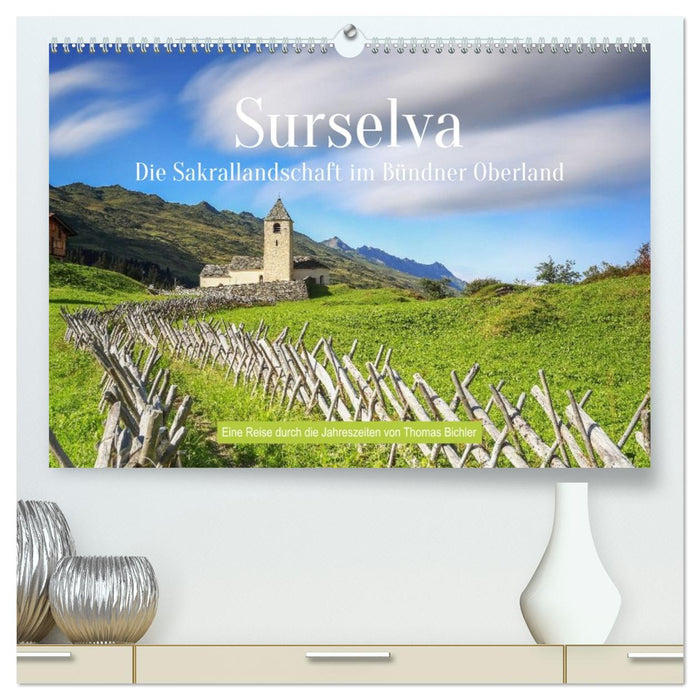 Sakrallandschaft Surselva (CALVENDO Premium Wandkalender 2027)