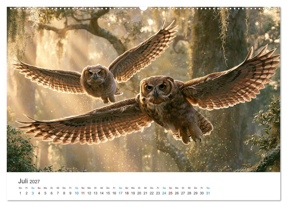 Hüter der Nacht (CALVENDO Premium Wandkalender 2027)
