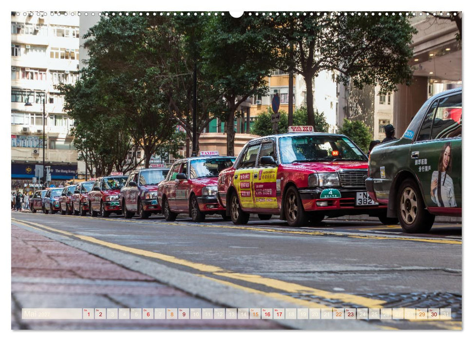 Ein Tag in Hongkong - eine etwas andere Sicht (CALVENDO Premium Wandkalender 2027)