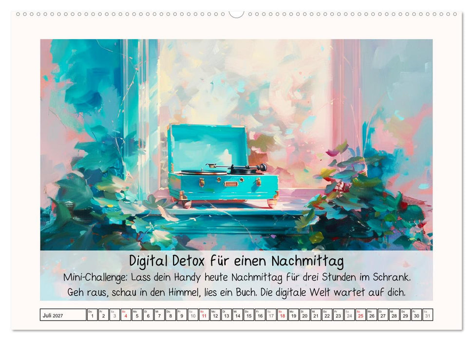 Chill mal wieder. Dein visuelles Mindset-Update (CALVENDO Premium Wandkalender 2027)