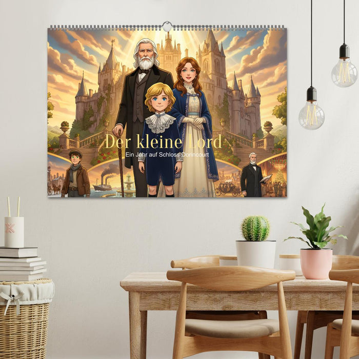 Der kleine Lord – Ein Jahr auf Schloss Dorincourt (CALVENDO Wandkalender 2027)