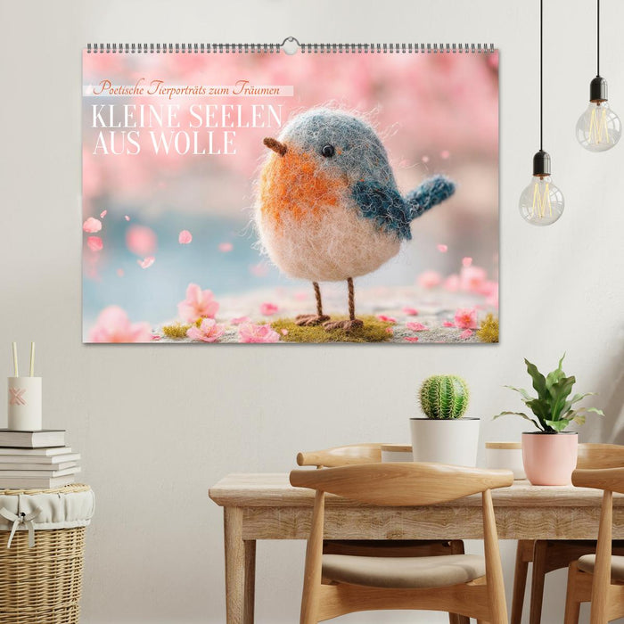 Kleine Seelen aus Wolle (CALVENDO Wandkalender 2027)