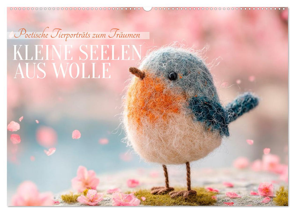 Kleine Seelen aus Wolle (CALVENDO Wandkalender 2027)