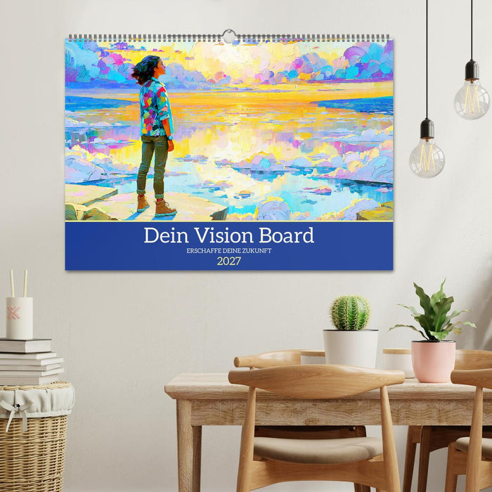 Dein Vision Board. Erschaffe deine Zukunft (CALVENDO Wandkalender 2027)