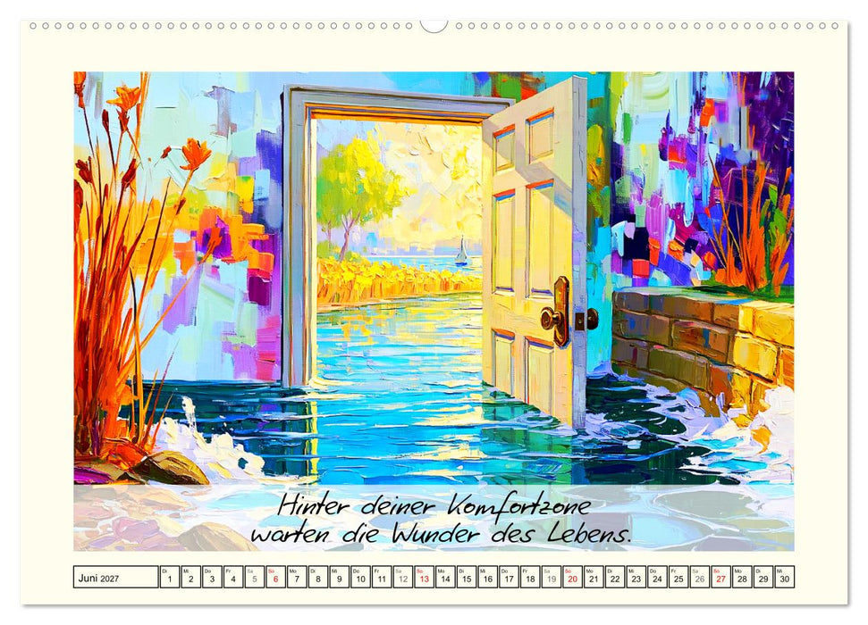 Dein Vision Board. Erschaffe deine Zukunft (CALVENDO Wandkalender 2027)