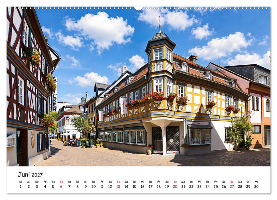 Idstein und seine Fachwerkhäuser (CALVENDO Premium Wandkalender 2027)