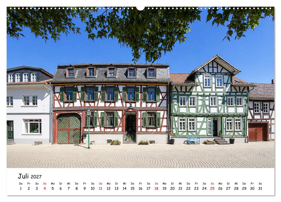Idstein und seine Fachwerkhäuser (CALVENDO Premium Wandkalender 2027)