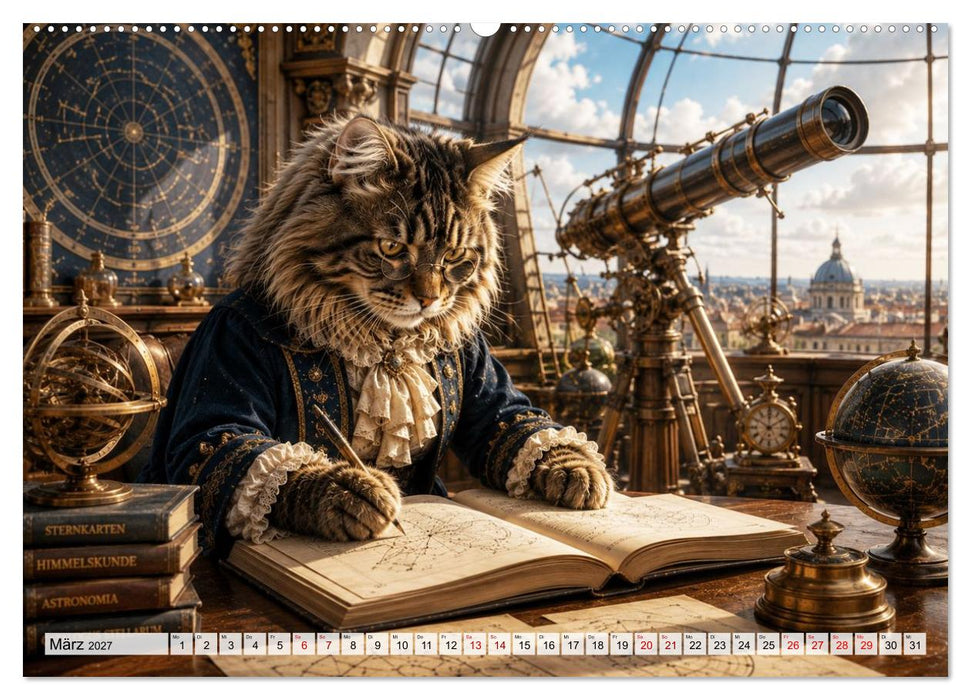 Abenteuer AUF SAMTPFOTEN (CALVENDO Premium Wandkalender 2027)