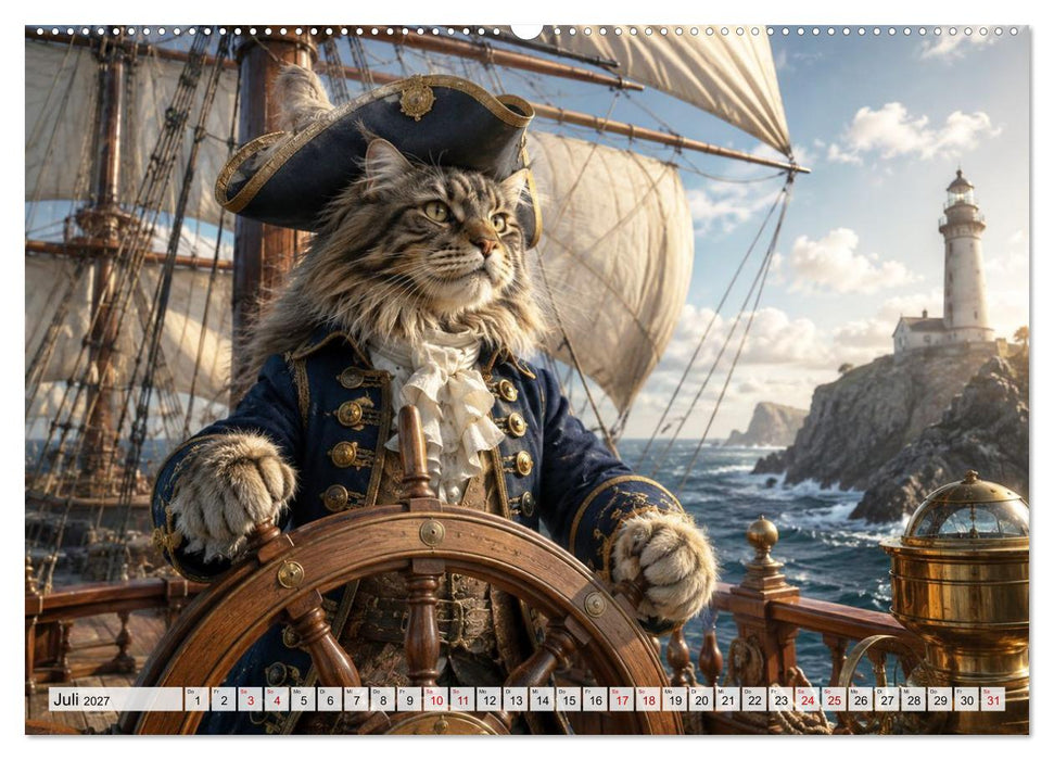 Abenteuer AUF SAMTPFOTEN (CALVENDO Premium Wandkalender 2027)