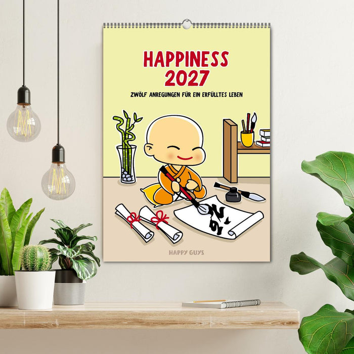 Happiness 2027 (CALVENDO Wandkalender 2027)