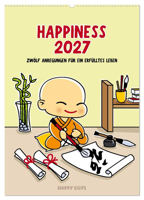 Happiness 2027 (CALVENDO Wandkalender 2027)