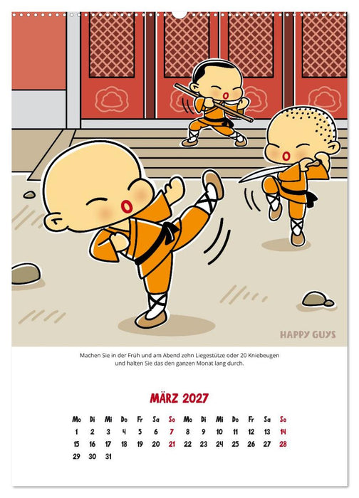 Happiness 2027 (CALVENDO Wandkalender 2027)