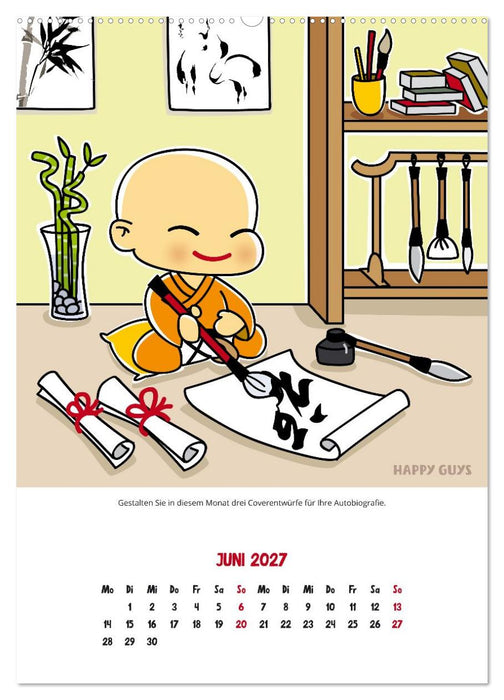 Happiness 2027 (CALVENDO Wandkalender 2027)