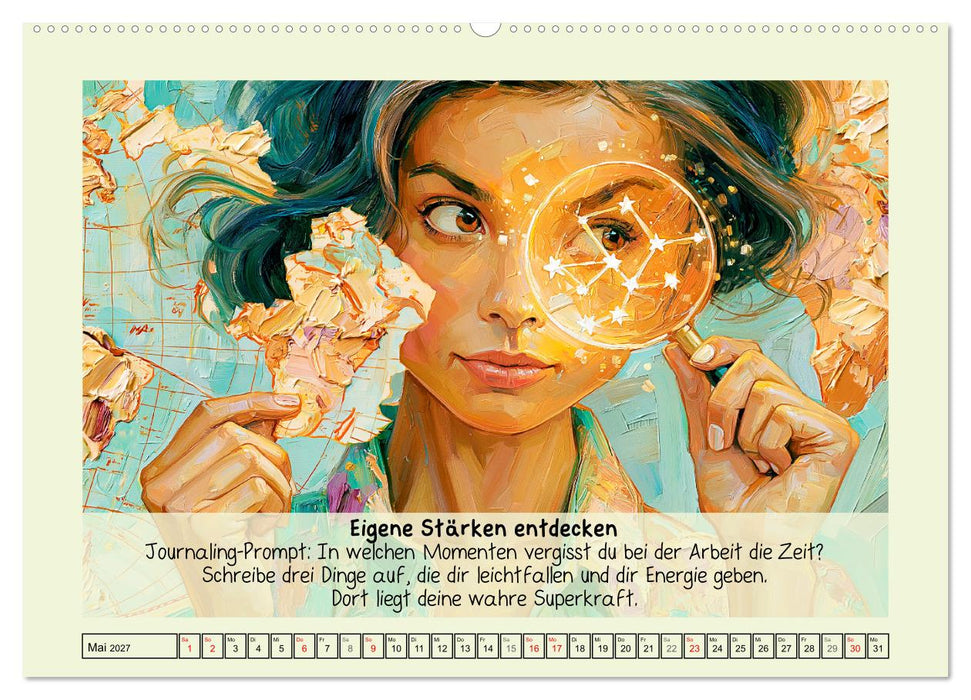 Slow Growth. Erfolg ohne Burnout mit Fokus auf Balance (CALVENDO Premium Wandkalender 2027)