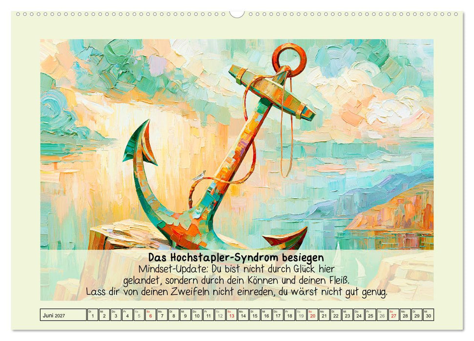 Slow Growth. Erfolg ohne Burnout mit Fokus auf Balance (CALVENDO Premium Wandkalender 2027)