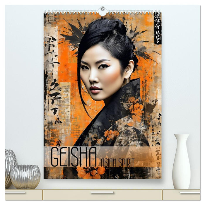 Geisha - Asian Spirit (CALVENDO Premium Wandkalender 2027)