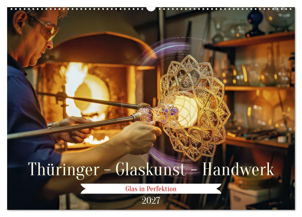 Thüringer - Glaskunst - Handwerk (CALVENDO Wandkalender 2027)
