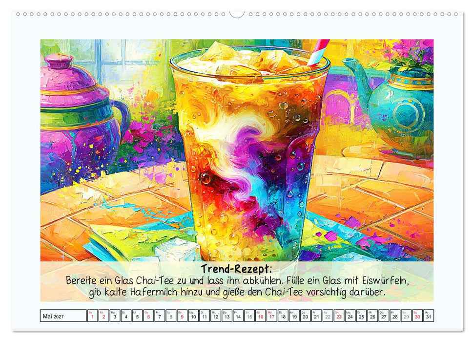Kaffee und Ruhe. Dein Guide für gemütliche Alltagsinseln (CALVENDO Wandkalender 2027)