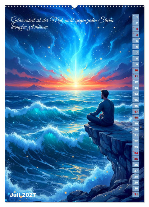 Vertraue dem Fluss des Neuen (CALVENDO Premium Wandkalender 2027)