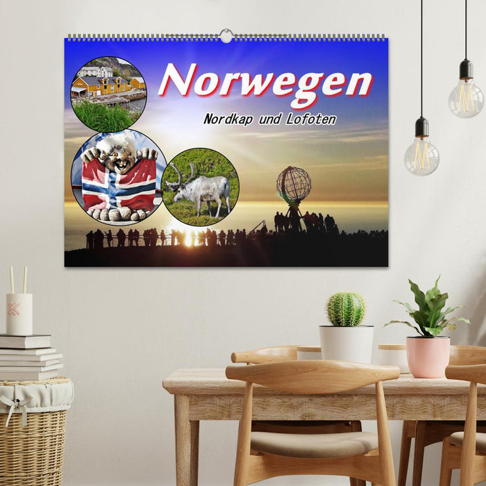 Norwegen Nordkap und Lofoten (CALVENDO Wandkalender 2027)