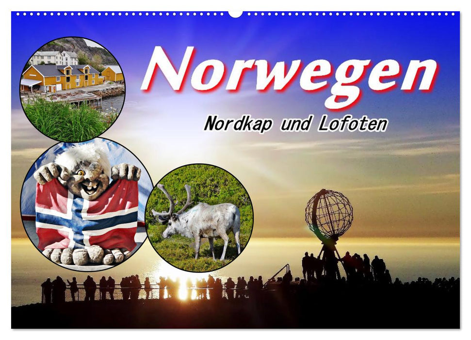 Norwegen Nordkap und Lofoten (CALVENDO Wandkalender 2027)