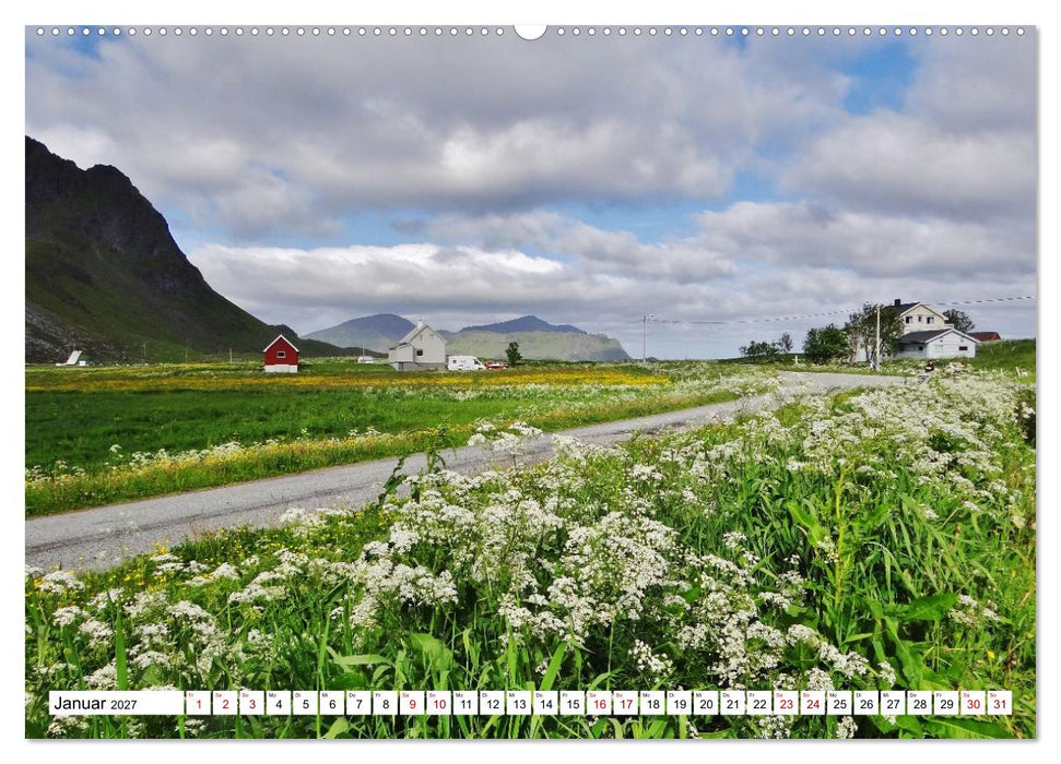 Norwegen Nordkap und Lofoten (CALVENDO Wandkalender 2027)