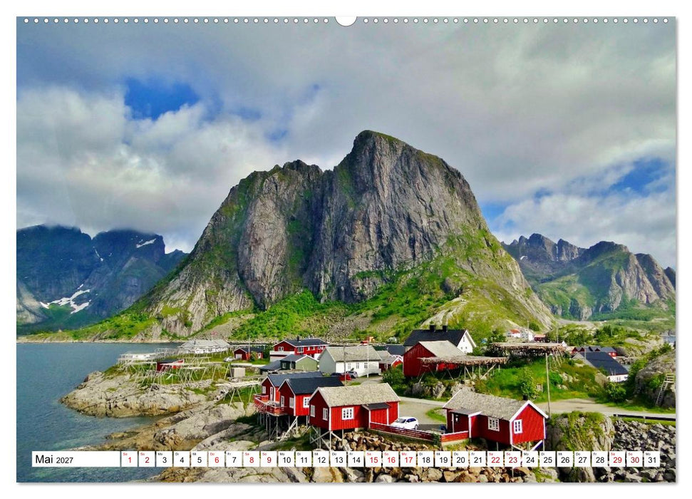 Norwegen Nordkap und Lofoten (CALVENDO Wandkalender 2027)