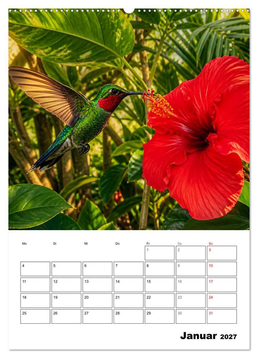 Kolibri-Welten (CALVENDO Wandkalender 2027)