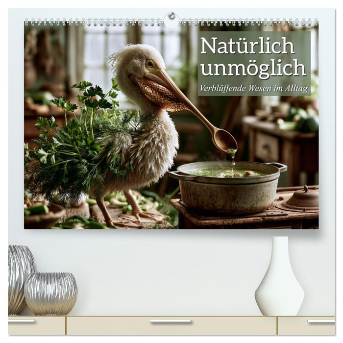 Natürlich unmöglich. Verblüffende Wesen im Alltag (CALVENDO Premium Wandkalender 2027)
