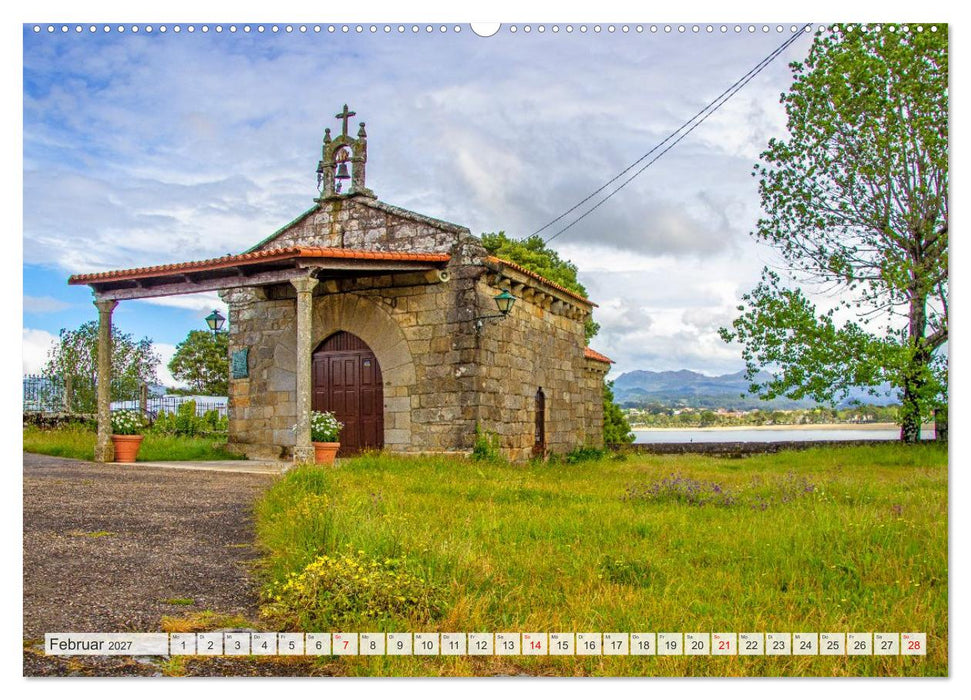 Baiona – Küstenzauber in Galicien (CALVENDO Premium Wandkalender 2027)