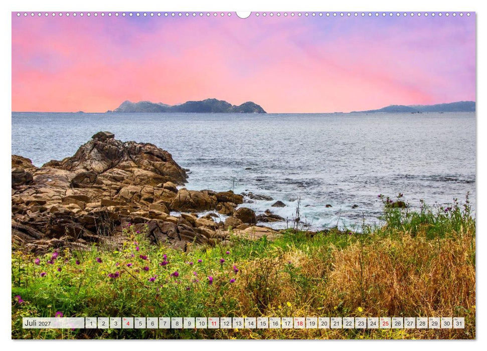 Baiona – Küstenzauber in Galicien (CALVENDO Premium Wandkalender 2027)