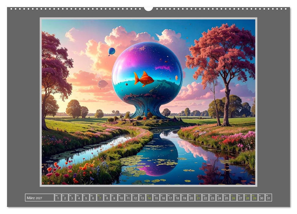 Chronik der Träume (CALVENDO Premium Wandkalender 2027)