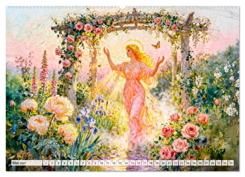 Götter des Gartens - Zeus und die Kräfte der Natur (CALVENDO Wandkalender 2027)