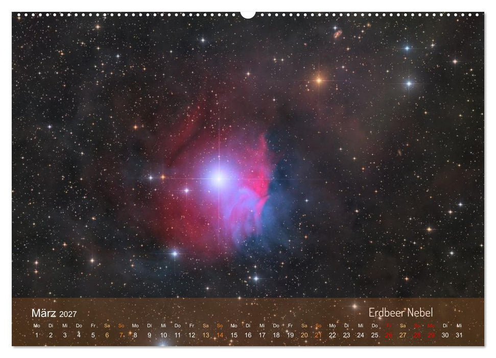Deep Sky Kalender (CALVENDO Premium Wandkalender 2027)