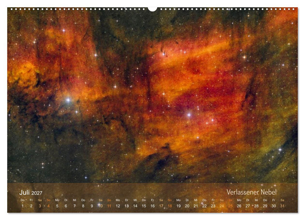 Deep Sky Kalender (CALVENDO Premium Wandkalender 2027)