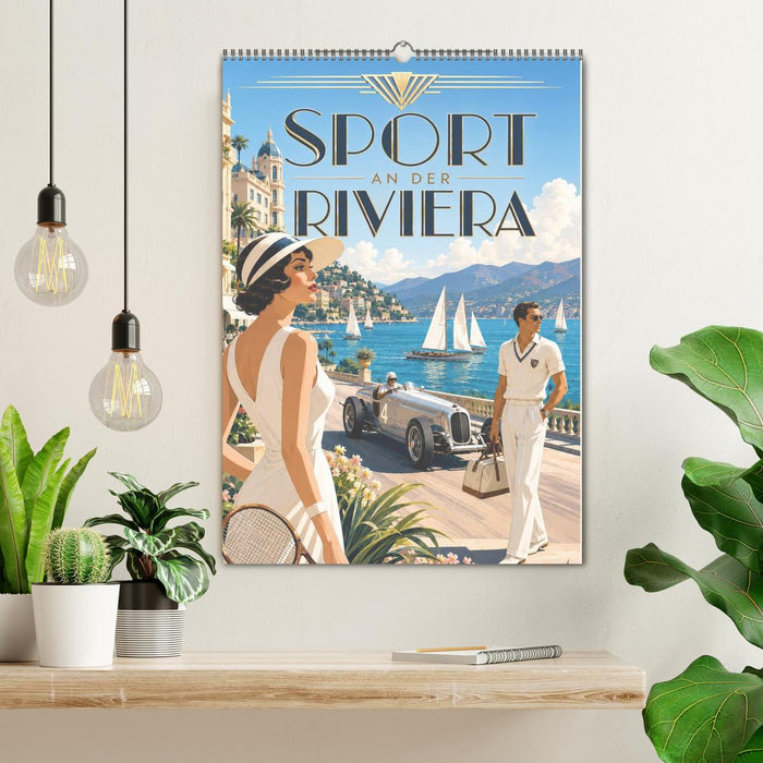 Sport an der Riviera (CALVENDO Wandkalender 2027)