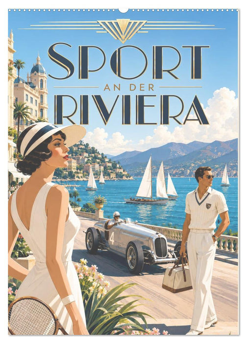 Sport an der Riviera (CALVENDO Wandkalender 2027)